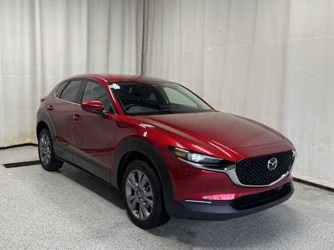 2025 Mazda CX-30 GS AWD in Red for sale at Park Mazda in Sherwood Park, AB