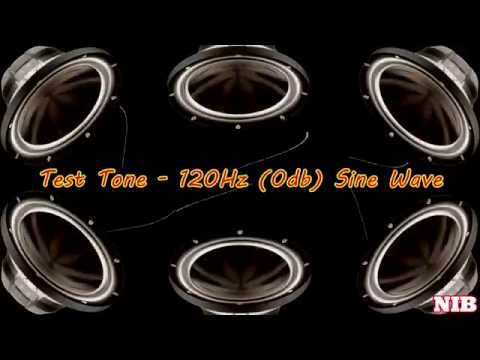 NIB - Test Tone - 120Hz (0db) Sine Wave