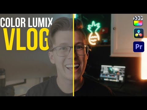 FASTEST Way to Color Grade LUMIX VLOG