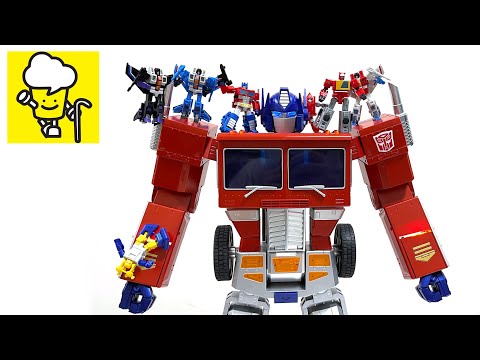 Transformers Big and small Optimus Prime G1 Dr Wu Robosen Starscreamトランスフォーマー 變形金剛
