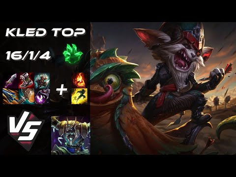 TOP Kled vs Nasus - EU Grandmaster Patch 14.13
