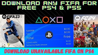 Download Any FIFA Game for Free -Step-by-Step. Unavailable EA Fifa Download  #fc24  #ps4games #fifa