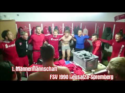 Siegerjubel FSV 1990 Neusalza-Spremberg - LSV Neustadt/Spree