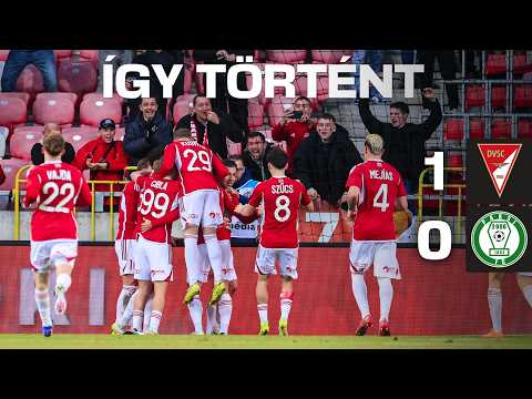 DVSC-PAKS: GYŐZELEM A RANGADÓN💪🔴⚪