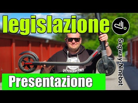 NUOVA LEGGE 2019 Monopattini elettrici e RECENSIONE breve Segway Ninebot