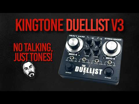 2026 King Tone Guitar The Duellist V3 with External Dip Switches image 7