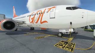 PMDG - 737 -  GSE - GOL/INFRAERO video
