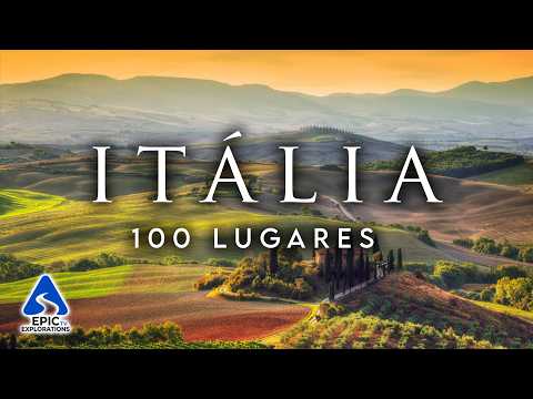 100 Lugares Mais Bonitos para Visitar na Itália | Guia de Viagem de Lugares e Vilas em 4K