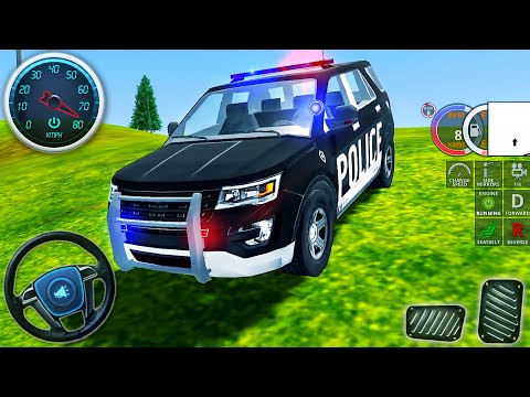 Offroad Police Patrol Driving 3D - Real Police Car Chase Simulator - Android GamePlay #2