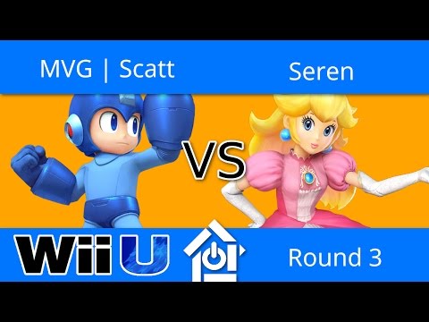 Marietta Smash Kings 1/02/2017 - MVG | Scatt (Megaman) vs Seren (Peach) - Smash 4 Round 3