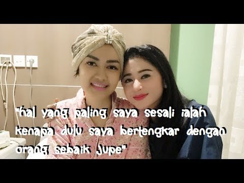 Sedih, Curahan Hati Dewi Persik Mengenang Sosok Julia Perez.