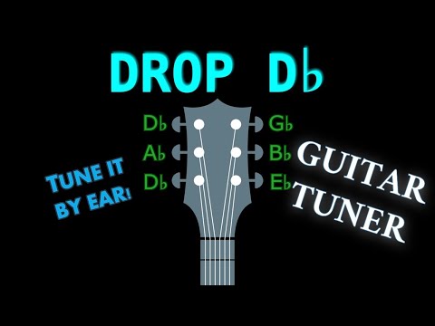 DROP Db - GUITAR Tuning (Tuner)