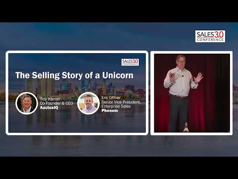 Sales 3.0 Session: The Selling Story of a Unicorn
