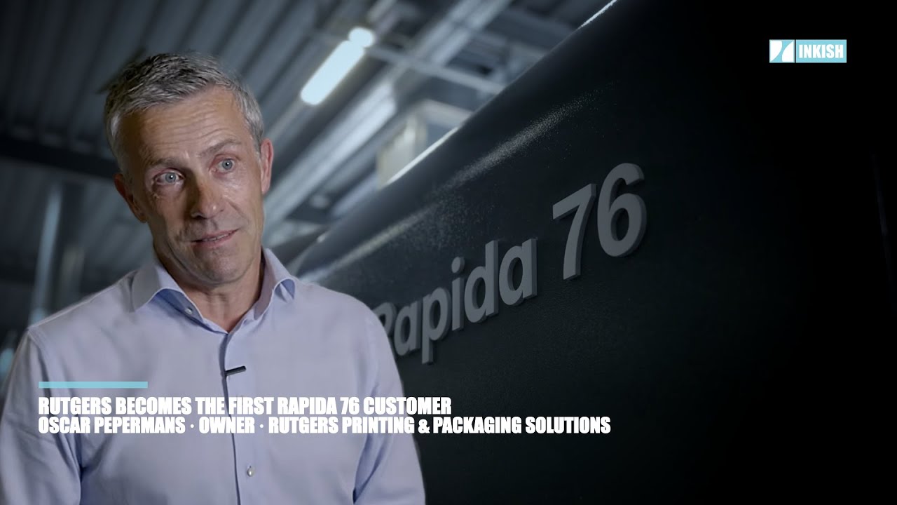 Oscar Pepermans · Owner · Rutgers Printing & Packaging · RAPIDA 76 Customer
