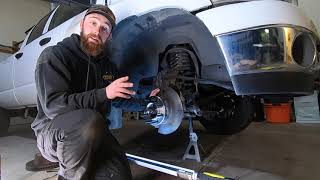 Dodge Ram Cummins 2500/3500 Wheel Hub and U-joint Replacement | AAM 9.25