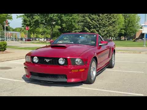 **SOLD on the CCC Buy-It-Now Lot** 2008 Ford Mustang GT/CS Convertible