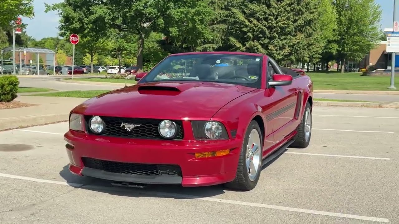 **SOLD on the CCC Buy-It-Now Lot** 2008 Ford Mustang GT/CS Convertible