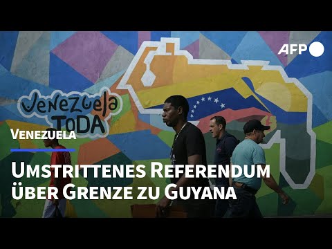 Venezuela: Umstrittenes Referendum über Grenze zu Guyana | AFP