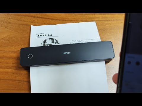 Introducing a Portable, Inkless, Tonerless Printer