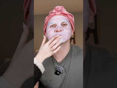 PŘÍTEL ZKOUŠÍ KOREJSKOU KOLAGENOVOU MASKU PŘES NOC?!😱 #kubaadanca #vztahy #challenge #korea