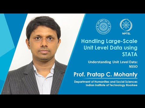 Lecture 03 Understanding Unit Level Data NSSO