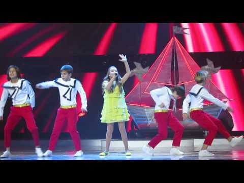 JESC 2013 Dayana Kirillova (Russia) - Dream On (1st rehearsal)