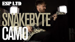 Video thumbnail for ESP LTD Snakebyte Camo Demo by ESP Guitars Australia