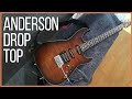 Tom Anderson Drop Top Hollow Guitar With H2 SA1 Pickups