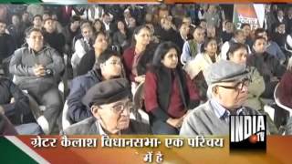 India TV Ghamasan Live: In Greater Kailash-1