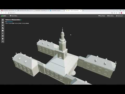 Ratusz na Rynku Kościuszki | model 3D