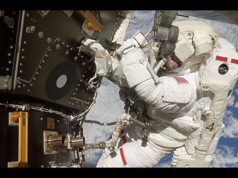 WATCH LIVE - SPACEWALK: ISS Expedition US spacewalk with astronauts McClain and Hague (2)