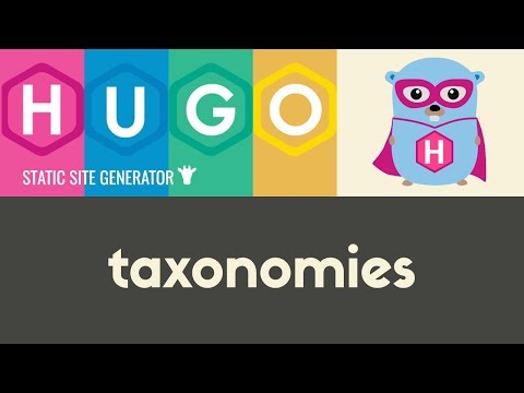 Taxonomies | Hugo Static Site Generator | Tutorial 10