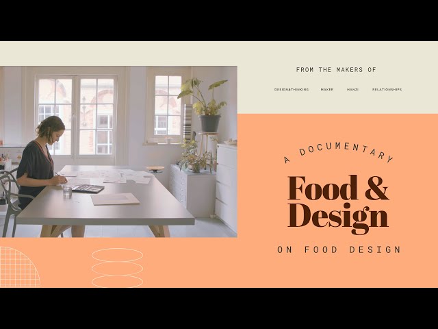 Food & Design - official trailer