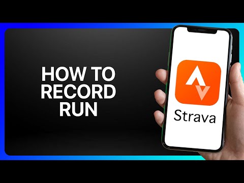 How To Record Run On Strava Tutorial
