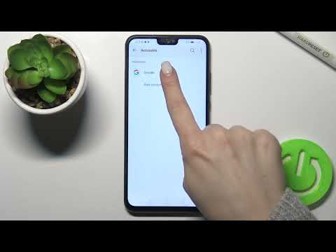 How to Sign Out from Gmail Account on Honor 9X Lite - Logout Gmail Account