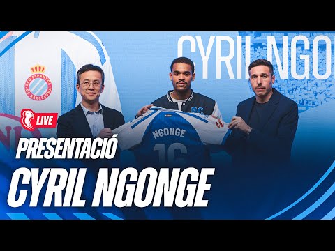 🔴 LIVE | 🎥 Presentació de Cyril Ngonge com a nou jugador de l’#RCDE