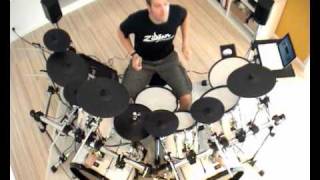 Free Fallin - THE ALMOST - Drumcover by Timo - OWN STYLE
