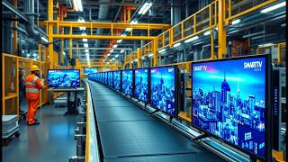 Como as SMART TVS são feitas - Processo Industrial