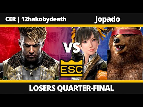 ESC 58 - Losers Quarter-Final - CER | 12hakobydeath (Eddy) Vs. Jopado (Xiaoyu, Kuma) - Tekken 8