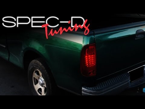 SPECDTUNING INSTALLATION VIDEO: 1997-2003 FORD F150 LED TAIL LIGHTS