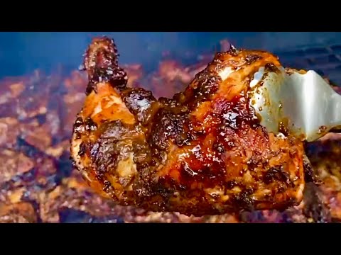 JERK CHICKEN (Authentic Jamaican Jerk Chicken, Pimento Seeds, Scotch Bonnet Peppers)