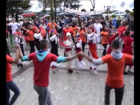 Smart-mob -Të rinjtë, kërcim e muzikë kundër dhunës ndaj grave!