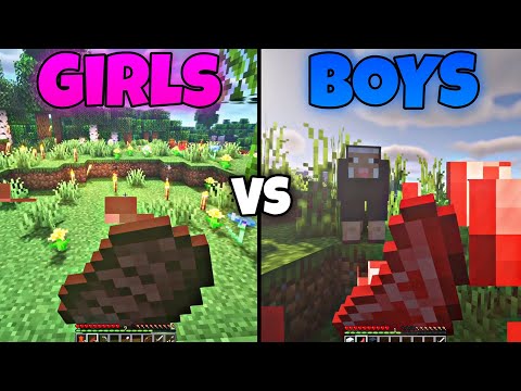 EPIC Minecraft Showdown: Boys VS Girls