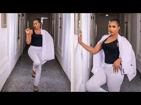 Yarinya Hausa Fulani mai shigar turawan yamma,Princess Mufeeda kenan mawakiya kuma jaruma a kwana 90