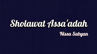 Download lagu Nissa Sabyan - Sholawat Assa'adah | Lirik mp3