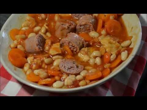 Poulet saucisses haricots blancs recette cookeo