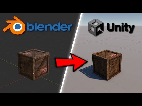 How to EXPORT from Blender into Unity | (simple & easy)