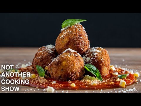 how to make EASY ARANCINI (Risotto Balls)