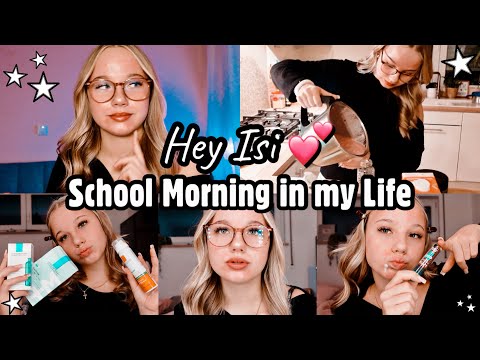 SCHOOL MORNING IN MY LIFE 💕 TOO REALISTIC 🫠 Morning Routine | HEY ISI