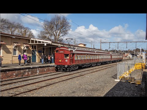Red Rattlers Taits, last time to old Lilydale Station!